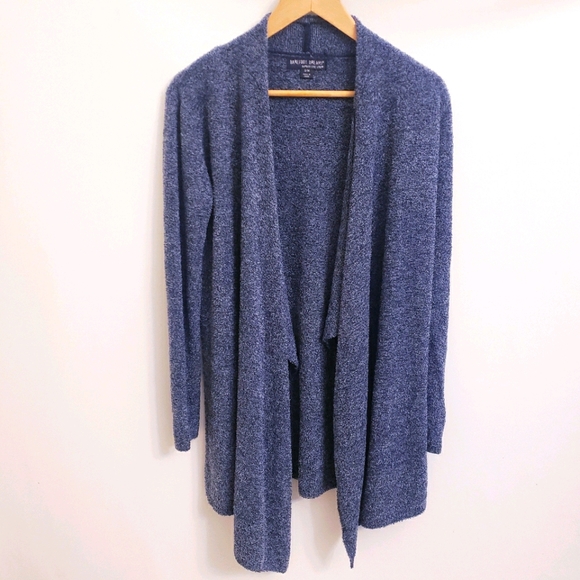 Barefoot Dream CozyChic Lite Calypso Wrap Cardigan, Slate Blue,  Size S/M - Picture 2 of 6